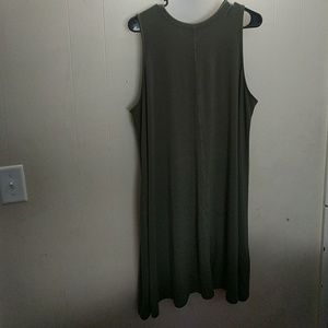 Time and Tru army green super soft comfy dress